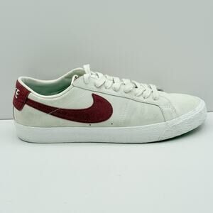 Nike Air Zoom SB Blazer Low Mens Size 11.5 White Athletic Sneakers 864347-169